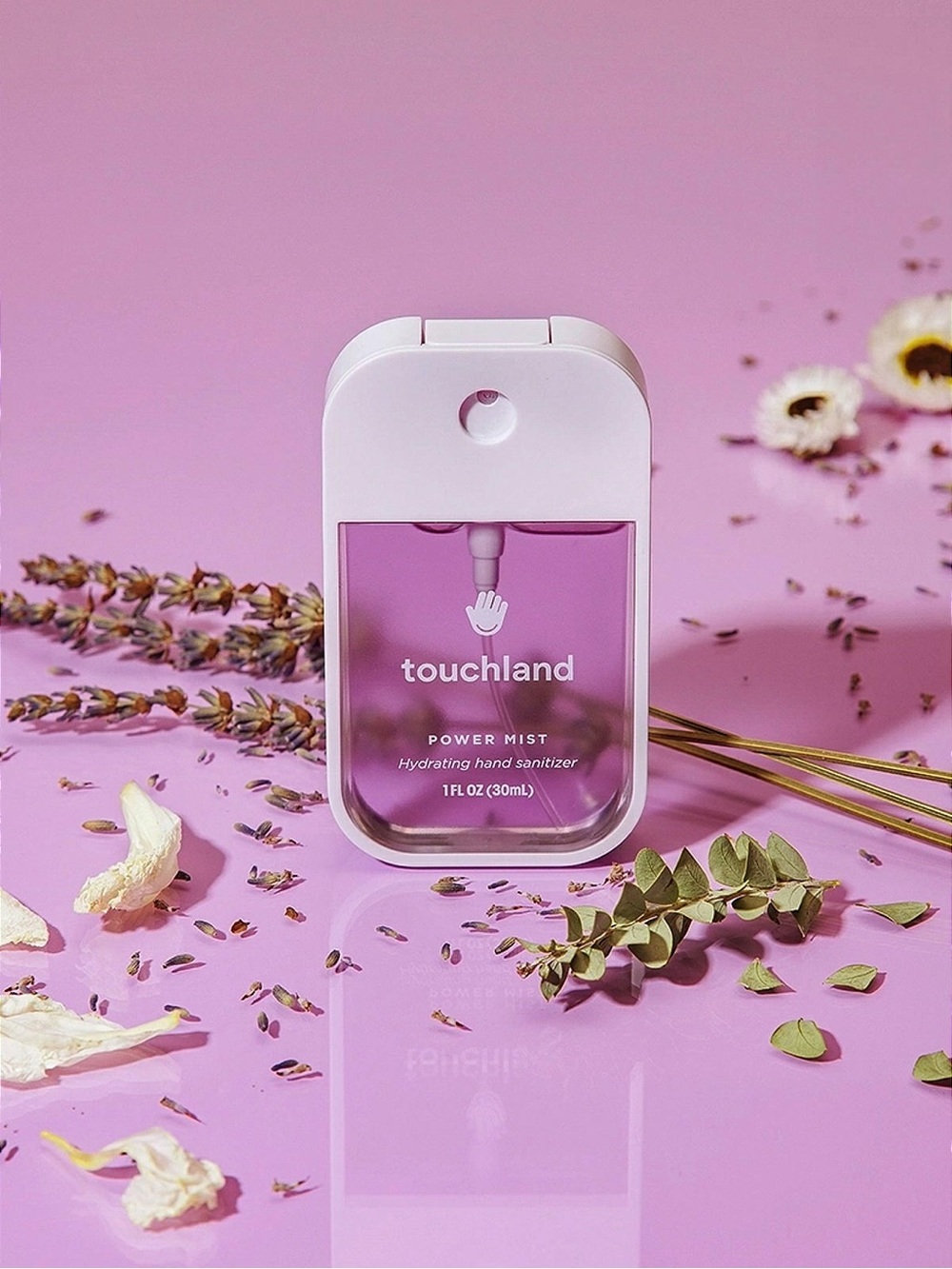 Touchland Pure Lavender Hydrating Hand Sanitizer Mist - Lavender